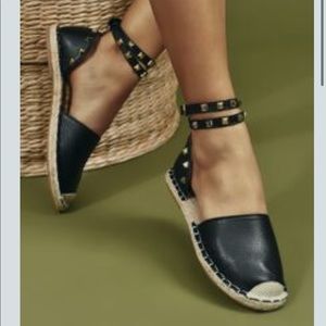 Studded espadrilles